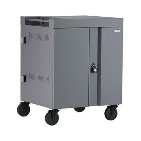Bretford Features 270 Degree Doors, Platinum Finish TVC36PAC-270PM